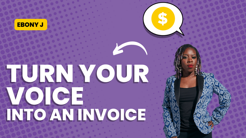 Turn Your Voice Into an Invoice